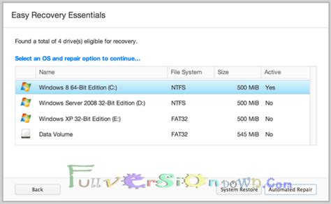 easy recovery essentials windows 10 iso|Easy Recovery Essentials: Bootable Windows repair and .